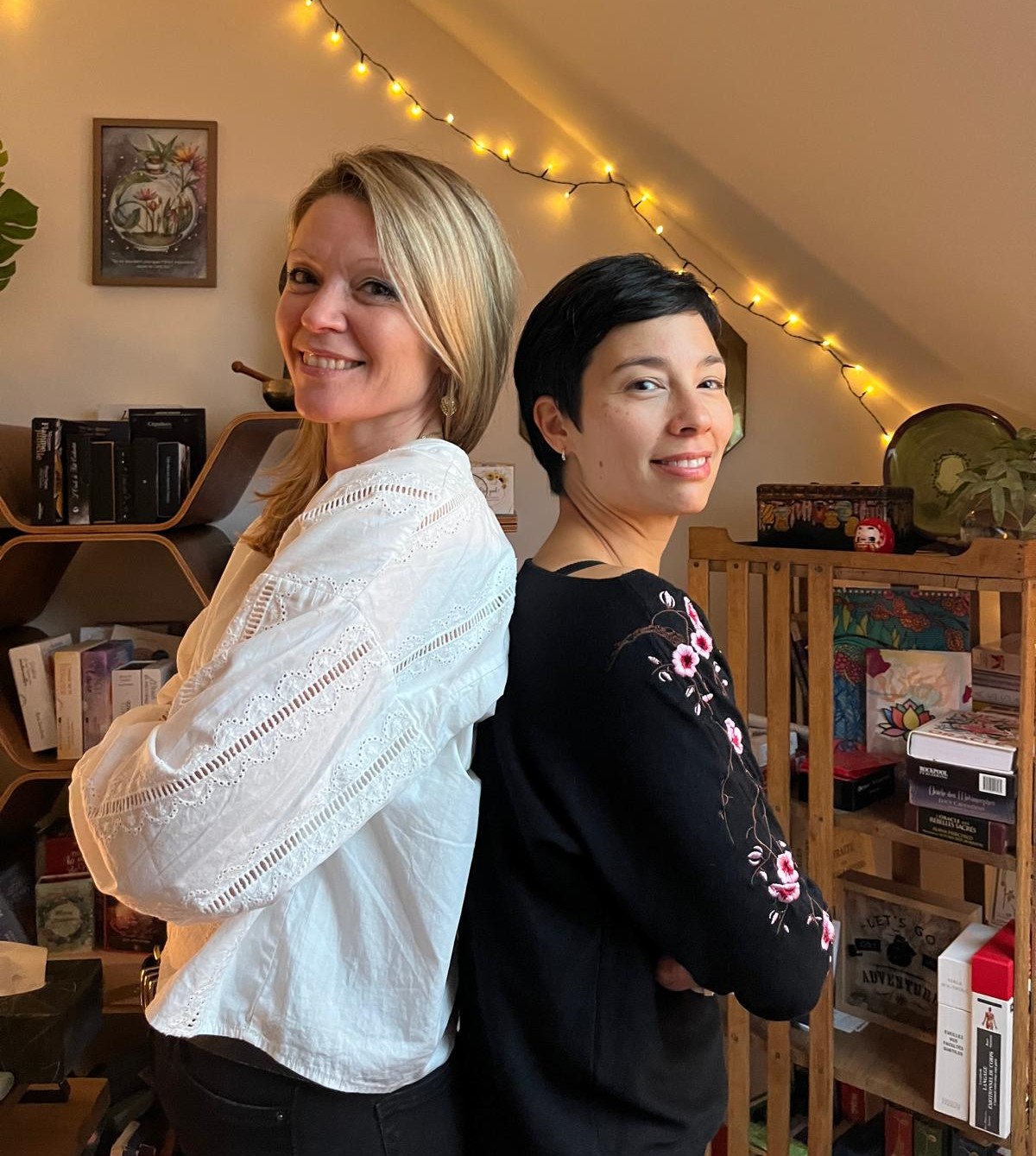 Nicole Darge et Tioua, massothérapeutes